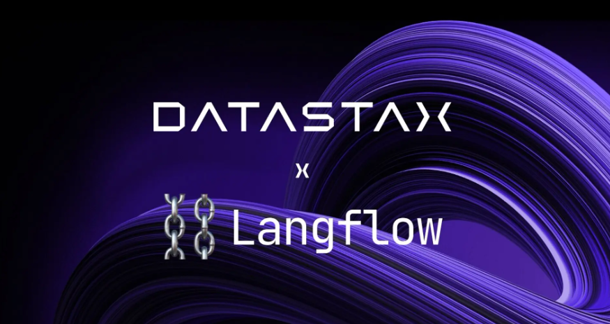 Datastax x Langflow poster