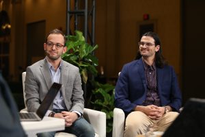 Aaron Bell, senior analystics consultant at Capitalize Consulting and Travis Haworth, manager of the Office of Finance Transformation at Capitalize Consulting talking to theCUBE about tax automation at Alteryx Inspire 2024