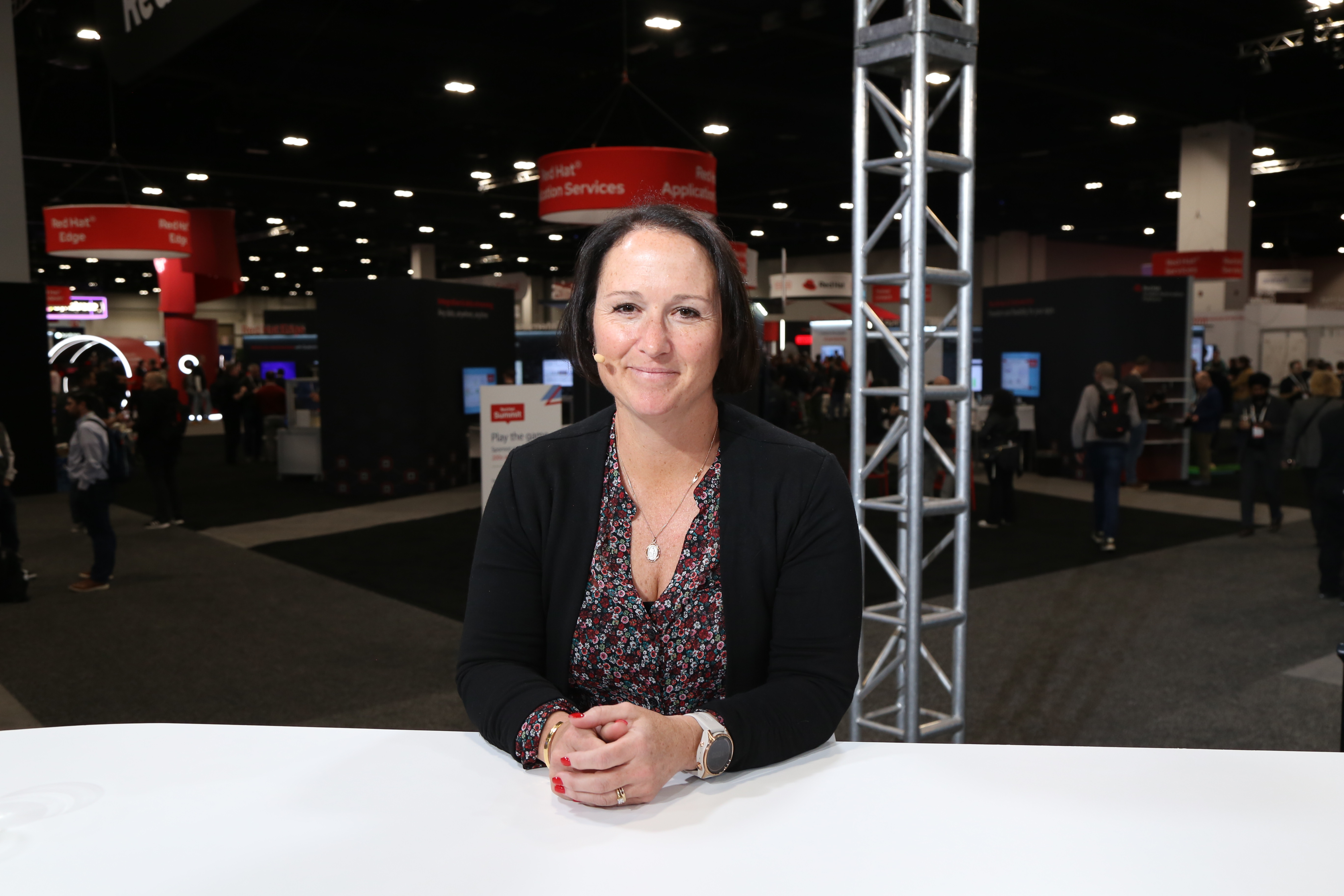 Erin Boyd, distinguished engineer and director of emerging technologies at Red Hat Inc. discusses the company's commitment to sustainability with theCUBE at Red Hat Summit 2024