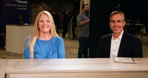 Dan McAllister, senior vice president of global alliances and channels at Boomi LP and Nicole Bradley, ISV principal account executive at Amazon Web Services Inc., talk with theCUBE during Boomi World 2024 about how their partnership simplifies the migration to SAP Datasphere.