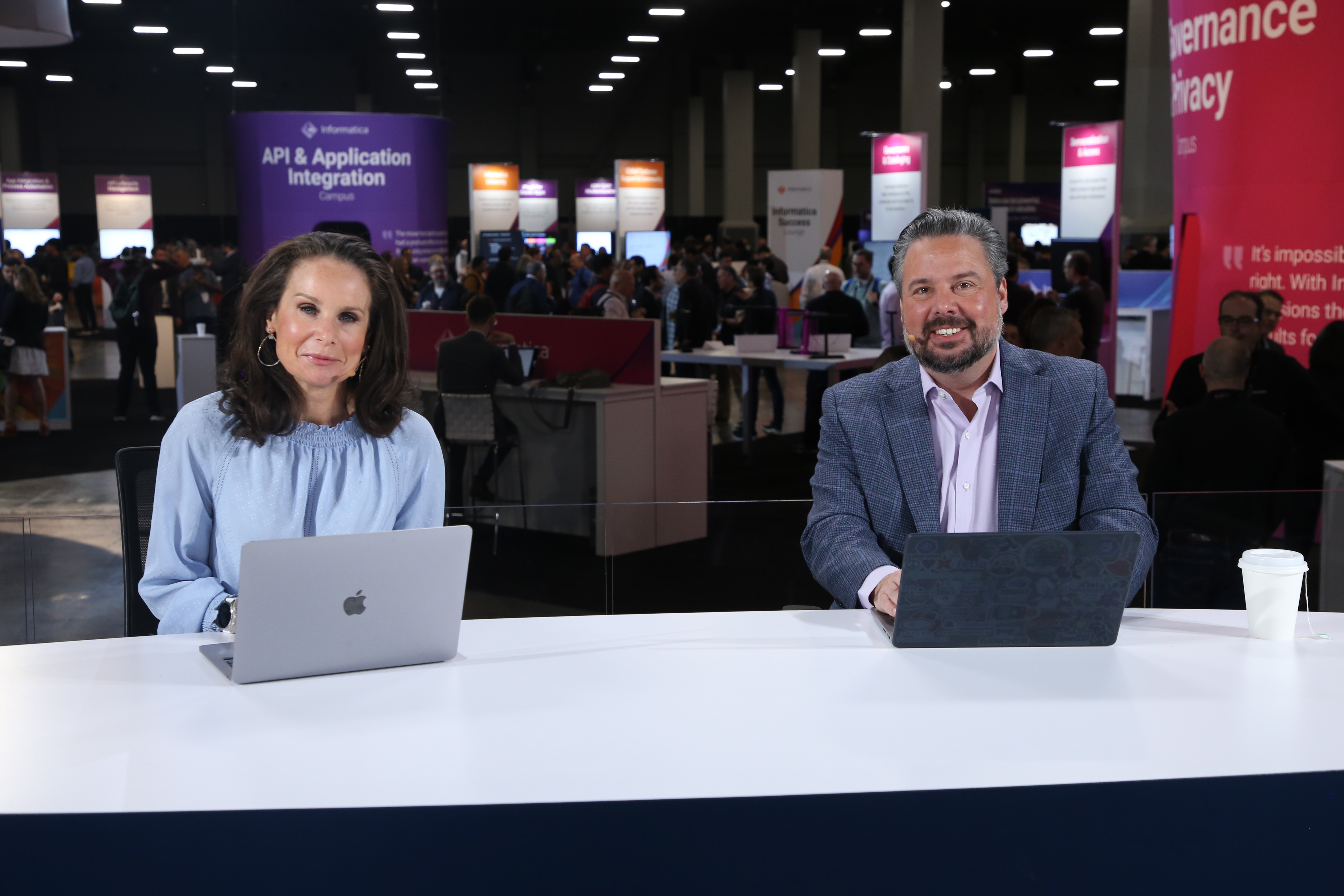 Rob Strechay and Rebecca Knight of theCUBE, talk inclusivity and diversity at Informatica World 2024