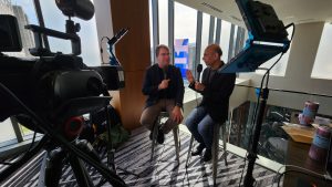 John Furrier and Sanjeev Mohan discussed hyperscalers and IBM's AI role during IBM Think 2024 on May 21