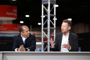 Karthik Krishnamoorthy, vice president of product at Cloudera Inc. and Arne Arnold, senior principal product manager, RHEL workloads, at Red Hat Inc. talk about the demand for cloud security with theCUBE at Red Hat Summit 2024.