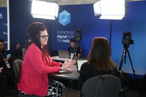 Melissa Bischoping, director of endpoint security research at Tanium Inc talking to theCUBE about ai adoption challenges at RSA Conference 2024