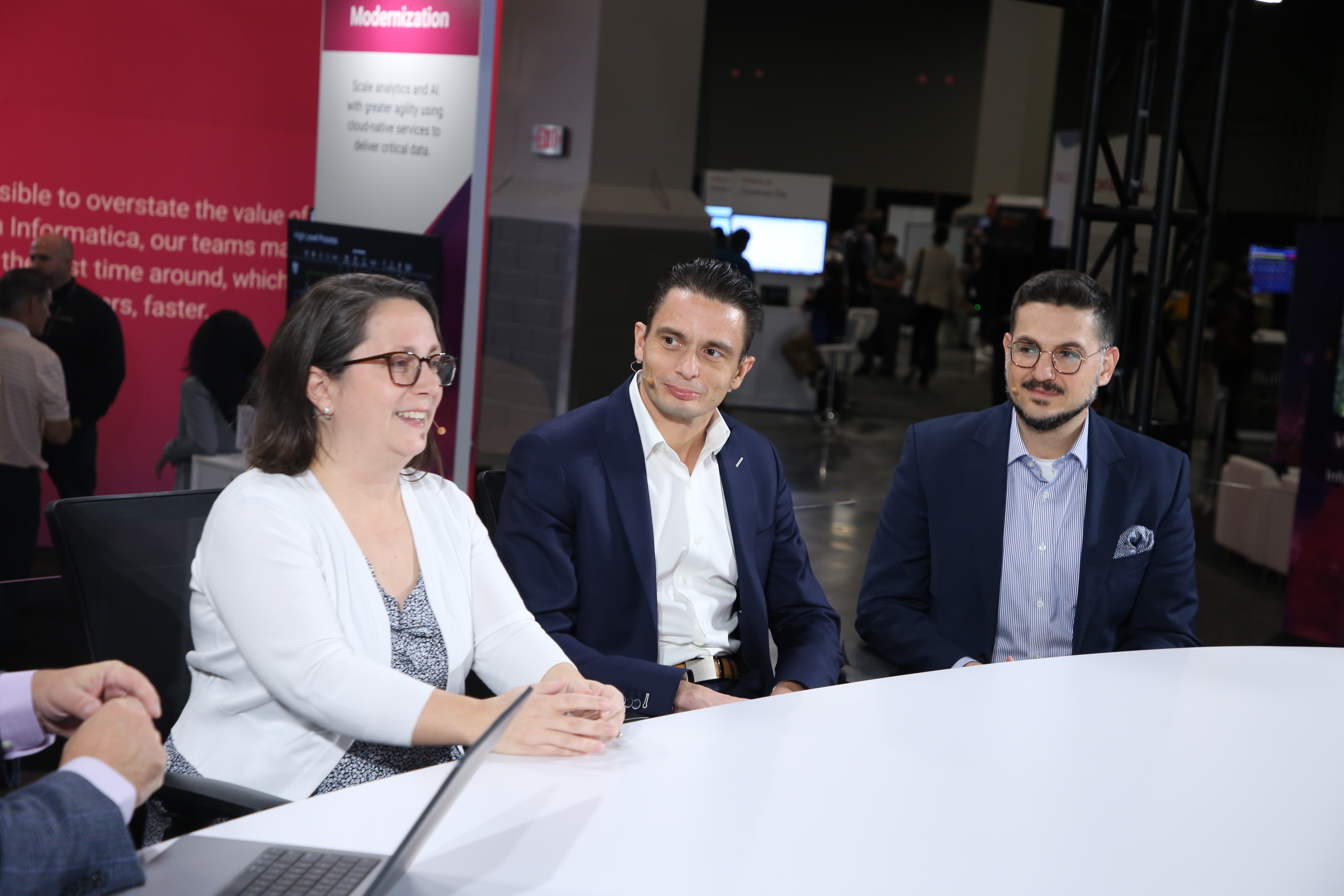 Meredith Kalman, senior manager of strategy and analytics at Deloitte, Levent Ergin, global chief ESG sustainability strategist and global head of ESG strategic alliance partnerships, discussed ESG strategies during Informatica World 2024.