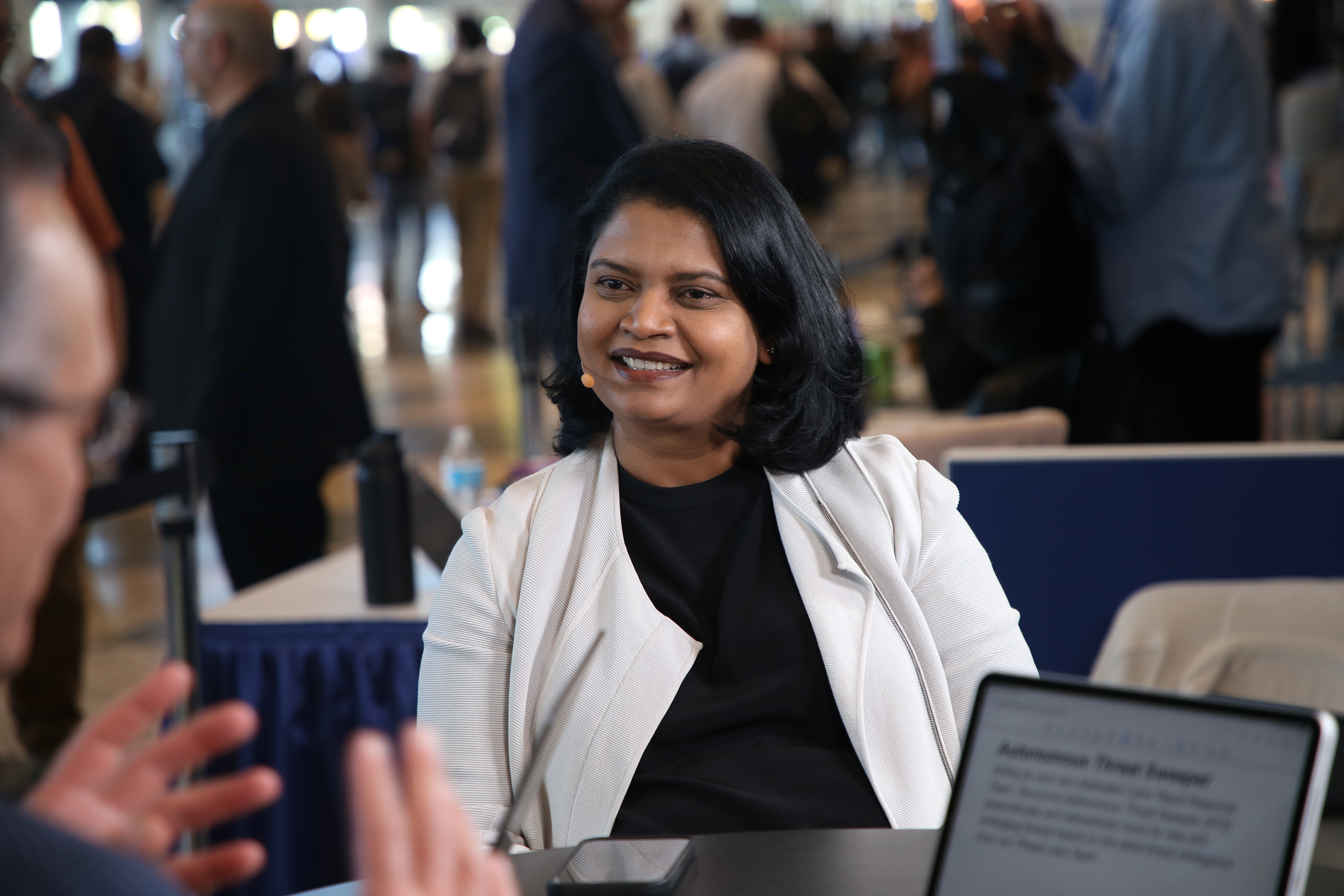 Nayaki Nayyar, chief executive officer of Securonix Inc, talking to theCUBE at RSA Conference 2024