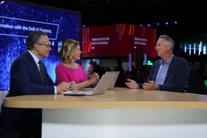 Sam Grocott, senior VP of product marketing at Dell Technologies Inc talking to theCUBE about AI integration at Dell Technologies World 2024