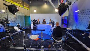 Sanjeev Mohan, principal of Sanjmo, Ritika Gunnar, GM of data and AI at IBM, and host of theCUBE, Dave Vellante, discuss IBM's evolving approach to AI at IBM Think 2024.