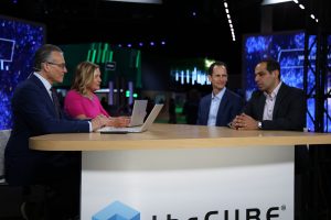 David Singer, senior VP of the Infrastructure Solutions Group at Dell Technologies and Varun Chhabra, senior VP of product marketing, ISG, and telecom at Dell talking to theCUBE about multicloud environments at Dell Technologies World 2024