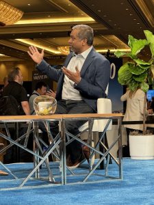 : Suresh Vittal, chief product officer of Alteryx Inc., talks with theCUBE during Alteryx Inspire 2024 about how Alteryx is changing the analytical game using AI-powered products, such as AiDIN Copilot and Auto Insights