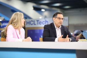 Amy Hirst-Kodl, head of GSI and Americas alliances at Snowflake Inc and Mukesh Kumar, president of global technology at Slalom Inc talking to theCUBE about Snowflake AI integration at Data Cloud Summit 2024