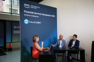 Baskaran Subramaniam, senior VP of financial services, Americas, at HCL Technologies Ltd and Anubhav Mehrotra, senior VP and insurance head, Americas, at HCL Tech talking to theCUBE about the role of generative AI in financial services at AWS Financial Services Symposium 2024