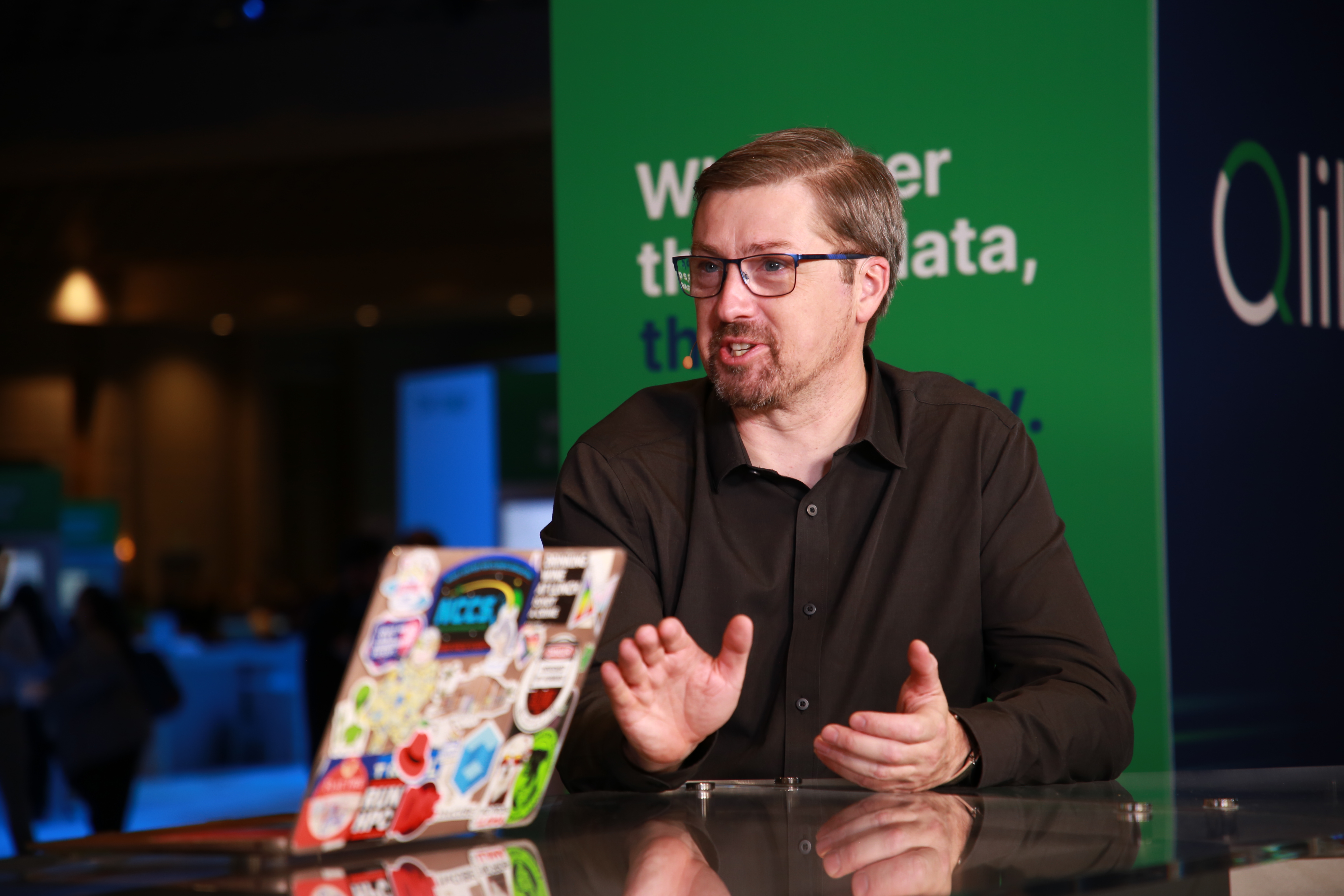 Brendan Grady, executive vice president and general manager of the Analytics and AI Business Unit at QlikTech, discussed Qlik Answers during Qlik Connect 2024.