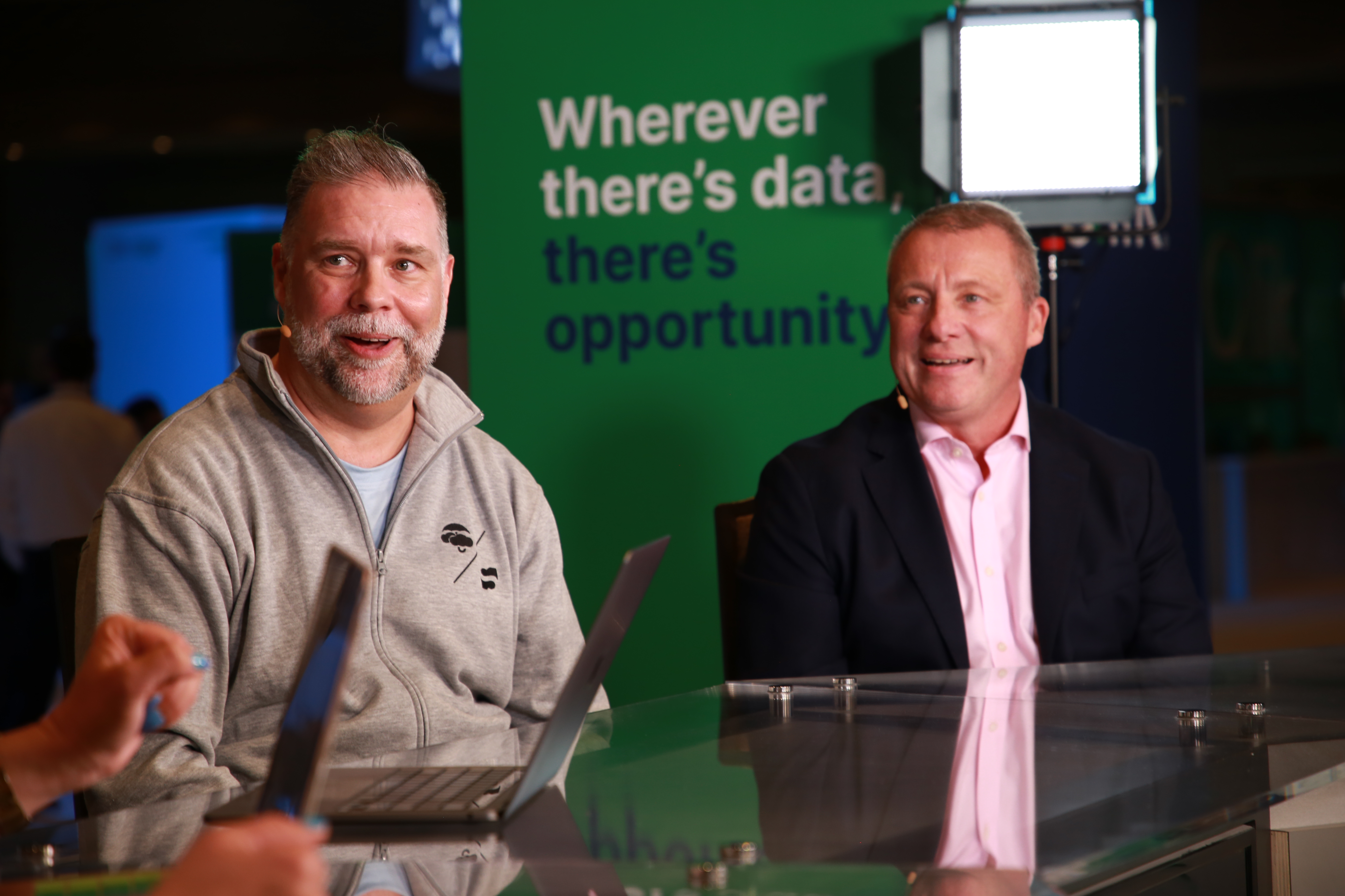 Martin Tombs, BP of market readiness at Qlik, and Martin Sahlin, founder and CEO of Stretch, discuss the impact of data analytics in sports with theCUBE at Qlik Connect 2024.