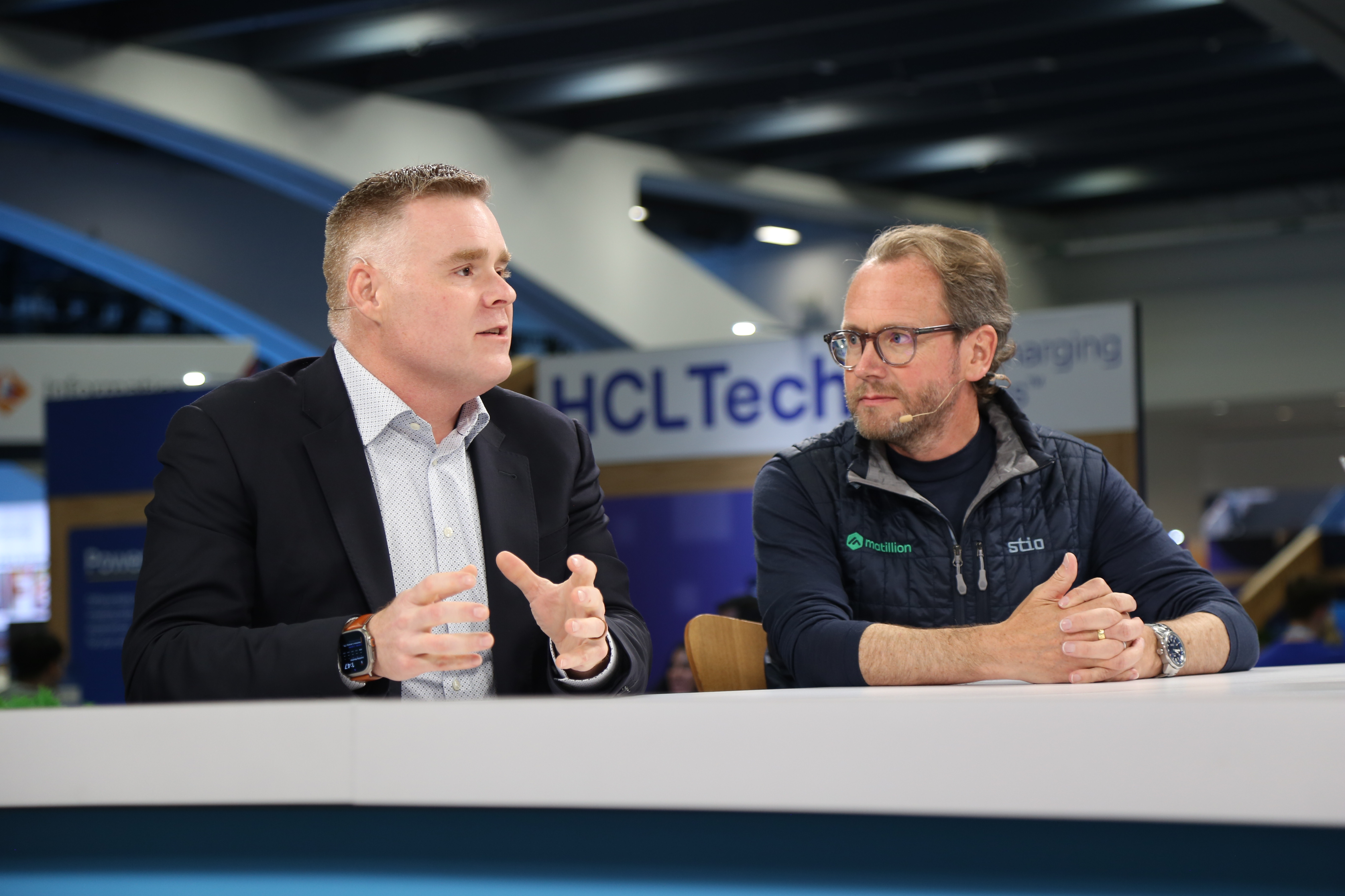 Matthew Scullion, founder and CEO of Matillion, and Jeremy Post, manager of business intelligence at Coca-Cola, discuss how the Matillion Coca-Cola collaboration is transforming truckers' workloads at Data Cloud Summit 2024.