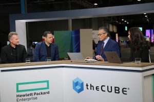 R.C. Hurbanis and Alan Walker, of Samsung Semiconductor Inc talking to theCUBE about AI infrastructure advancements at HPE Discover 2024