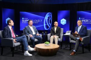 TheCUBE Research analysts George Gilbert, Rob Strechay, Sanjeev Mohan, and Dave Vellante discuss open table formats during Supercloud 7.