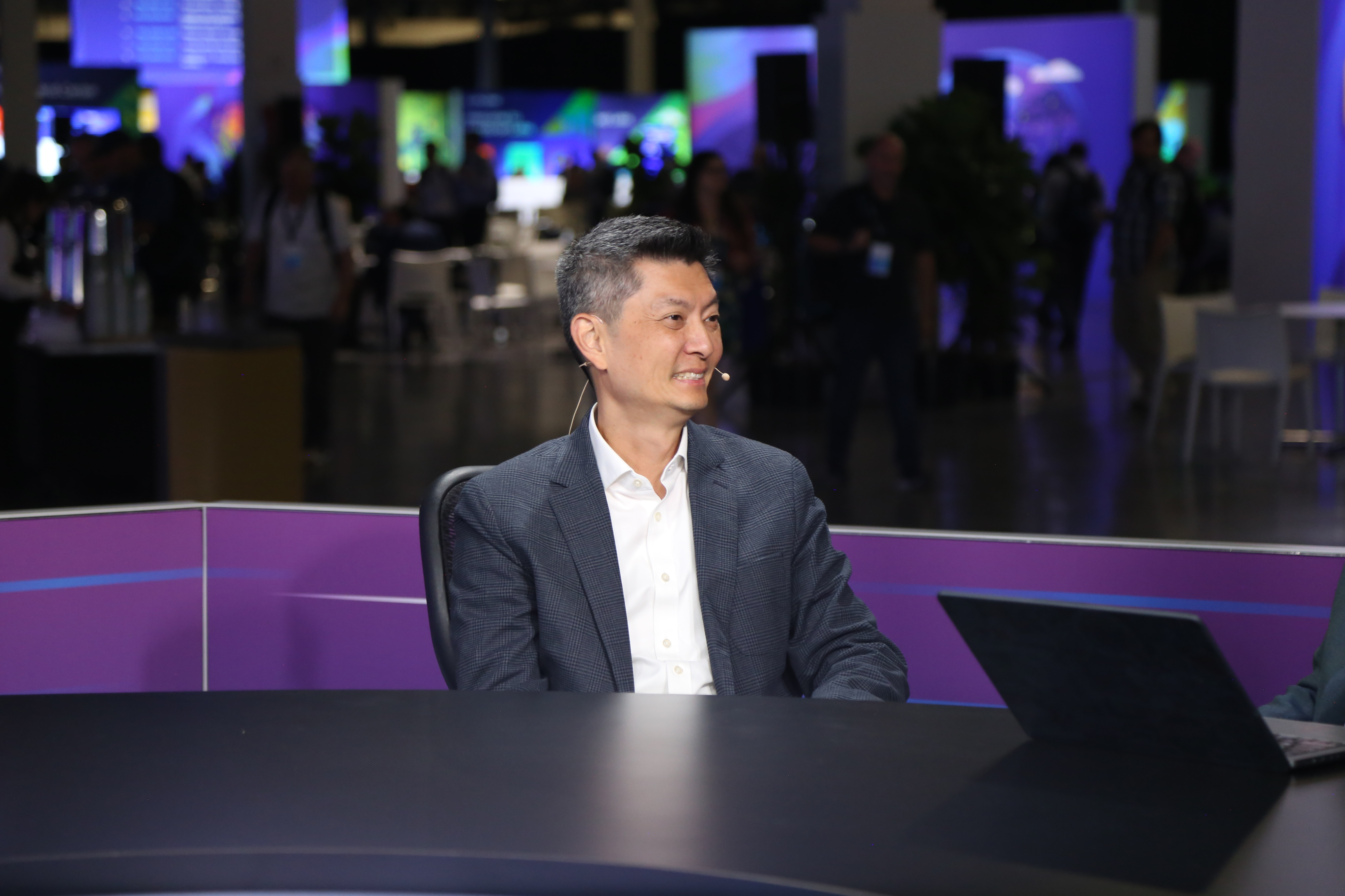 Mark Chuang, head of product marketing at VCF, discusses VMware Live Recovery at Explore 2024.