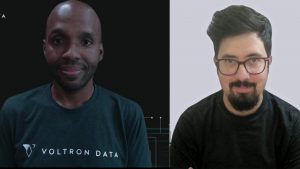 Voltron’s Josh Patterson and Rodrigo Aramburu talk with theCUBE about composable data systems .