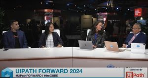 Imran Aziz, Sr. Dir. at UiPath, and Flo Ye, Dir. at Dentsu, talk with theCUBE about operational efficiency during UiPath 2024.