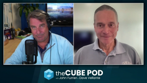 Dave Vellante and John Furrier, theCUBE Podcast, discussing the recent CoreWeave funding on 11 October 2024.