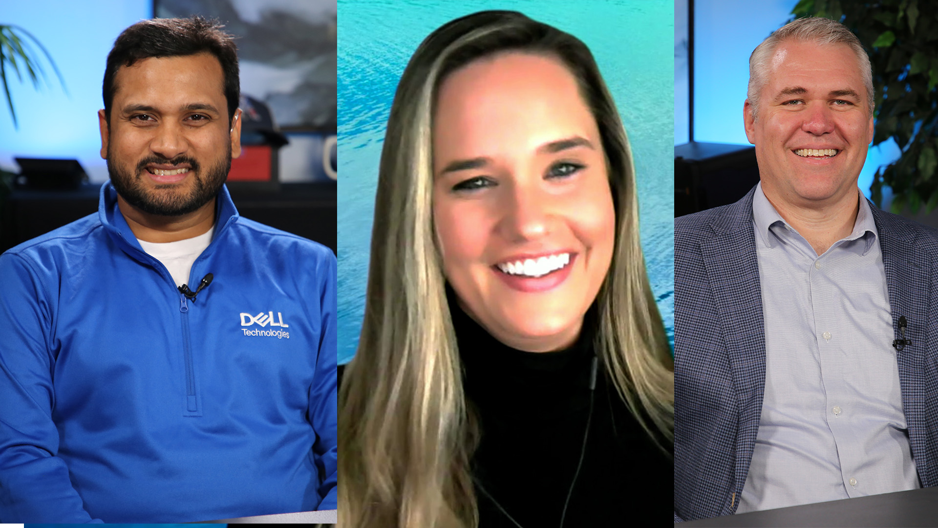 Elizabeth Carbone, senior marketing manager of unstructured data storage at Dell Technologies; Martin Glynn, senior director of product management, unstructured data solutions, at Dell; and Vrashank Jain, senior product manager of data management at Dell talk to theCUBE about AI data management during Making AI Real With Data 2024.