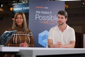 Teradata's Jacqueline Woods and NewtonX's Leon Mishkis talk about trusted data for AI with theCUBE.