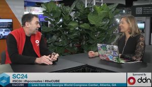 James Coomer, SVP at DDN, talks with theCUBE about GPU performance during SC24.