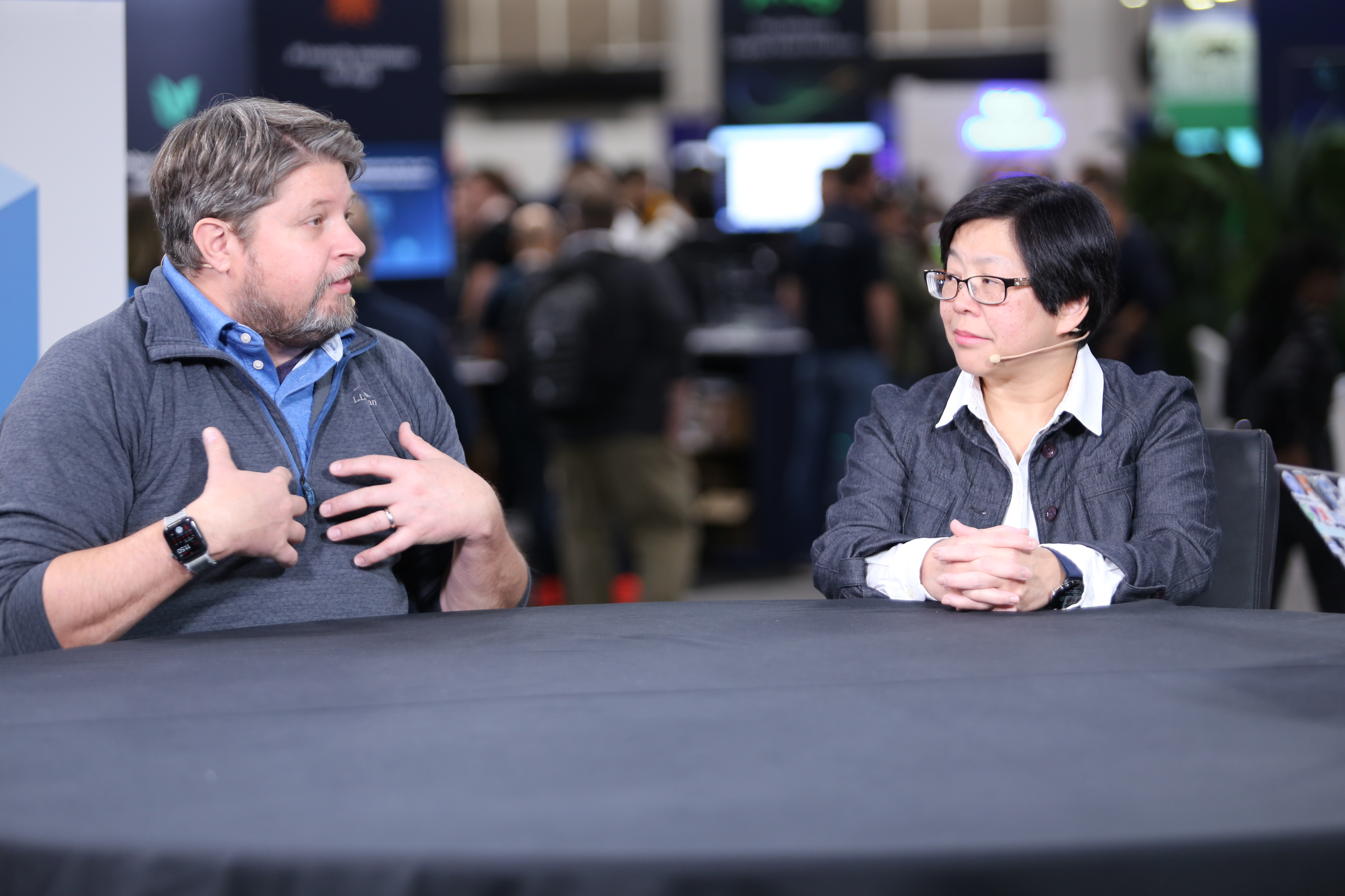 Mike Barnett, vice president and general manager of hybrid cloud platforms at Red Hat, and Ju Lim, senior manager of OpenShift product management and distinguished engineer at Red Hat talk with theCUBE about Kubernetes AI at KubeCon + CloudNativeCon NA 2024.