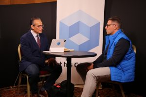 Jan Gilg, president and chief product officer of cloud ERP at SAP talks with theCUBE during theCUBE's Cloud AWS reInvent coverage 2024