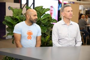 Drew Bradstock, senior product director for Kubernetes & Serverless at Google, and Farhan Thawar, VP and head of engineering at Shopify talk to theCUBE about infrastructure during the Google Passport to Containers interview series 2025.