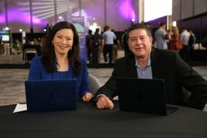 TheCUBE's co-host Patricia Wu and theCUBE Research's Scott Hebner talk about agentic AI at Elevate — The Global Commerce Summit - 2025.