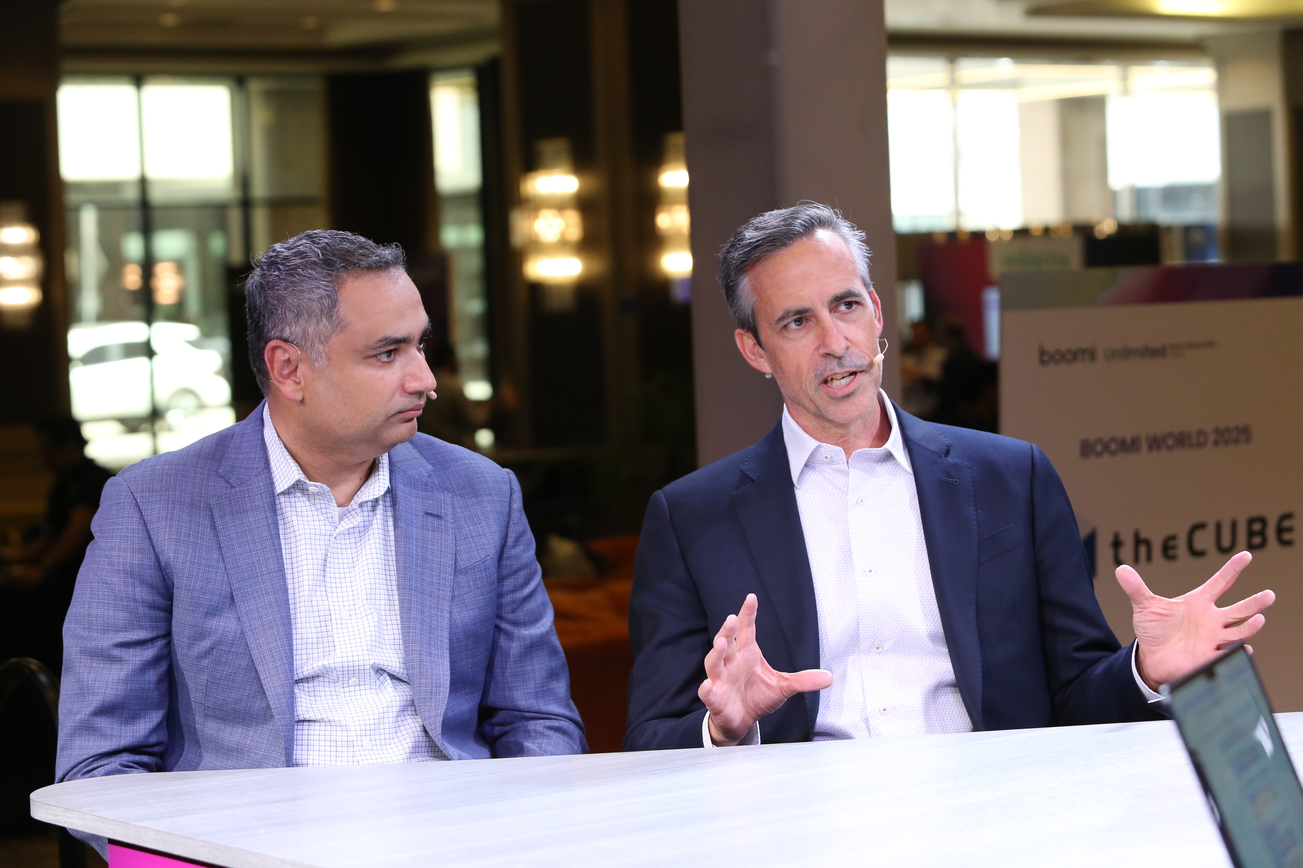 Dan McAllister, senior VP of global alliances at Boomi, and Ramesh Revuru, global head for agentic AI at LTIMindtree, talk about the advantages of agentic AI at Boomi World 2025.
