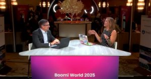 Savannah Peterson and Paul Nashawaty of theCUBE Research discuss data governance during the keynote analysis at Boomi World 2025.