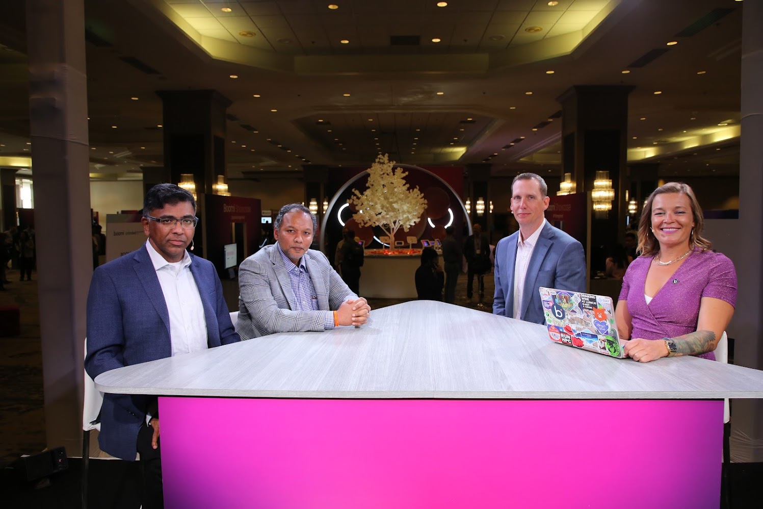 Prashant Gaonkar, VP, Cognizant, Pattabi Kannappah AVP, Cognizant, and Ed Macosky, CTO, at Boomi talk with theCUBE about the supply chain during Boomi World ā 2025.