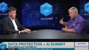 Eric Herzog, CMO at Infinidat, talks with theCUBE about enterprise storage during the Data Protection & AI Summit. -- 2025.