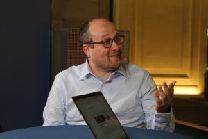 Itai Turbahn, chief executive officer of Dynamic Labs Inc., talks with theCUBE about stablecoins during theCUBE + NYSE Wired Crypto Trailblazer NYC event 2025.