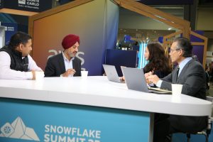 Bibhu Patnaik, AI and data principal at Deloitte Consulting LLP, and Shailender Sidhu, AI and data principal, financial services industry, at Deloitte, talk with theCUBE about a governed data platform at Snowflake Summit 2025.