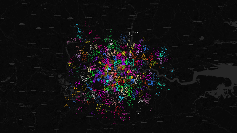 HIVEDmind’s dynamic clustering, powered by machine learning.