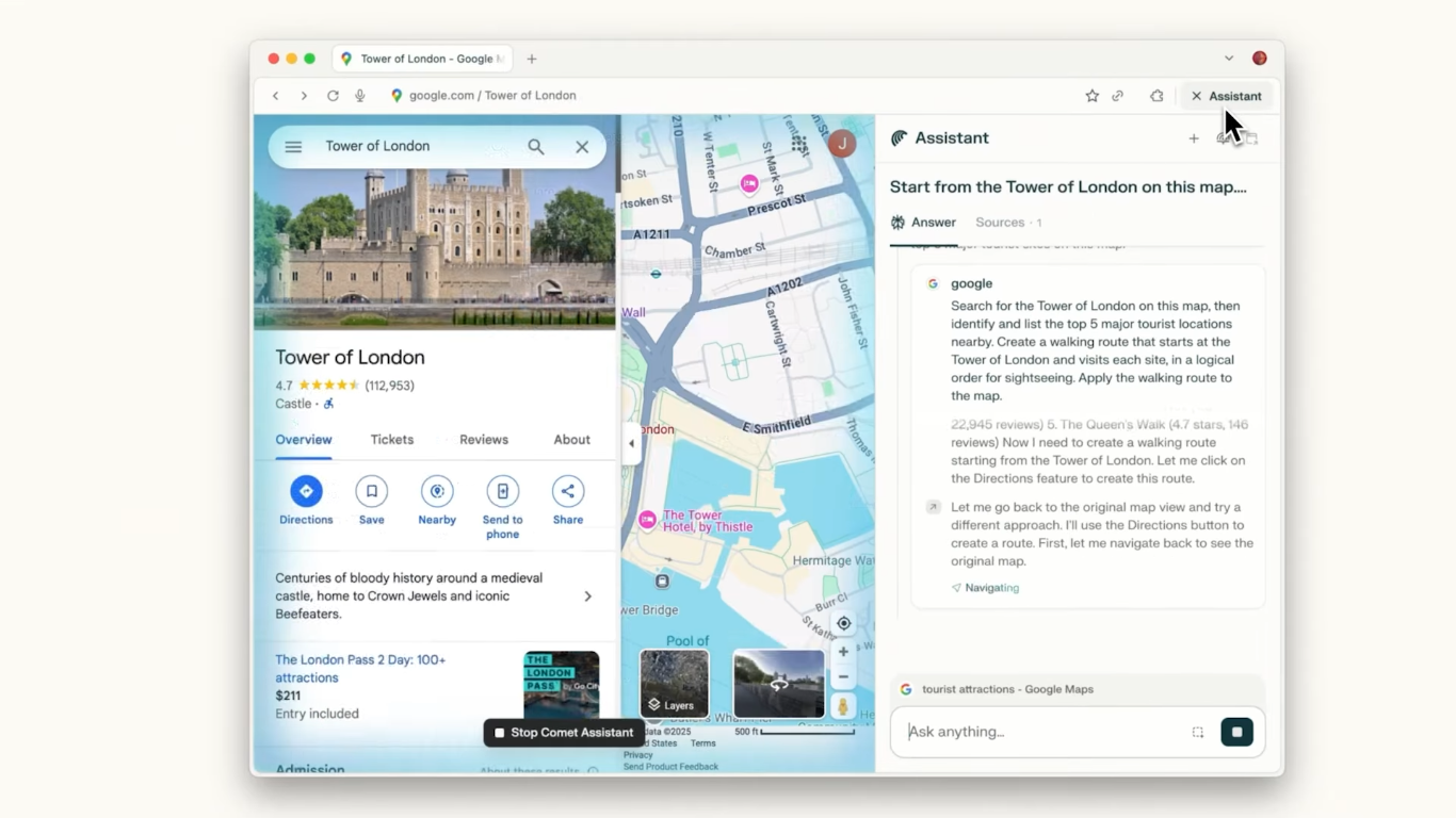Perplexity introduces Comet browser with AI-powered automation tools