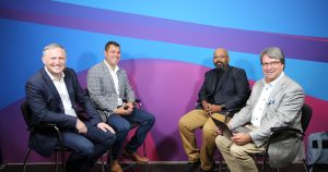Chris Grusz, managing director of technology partnerships at AWS; Nick Otto, GM at IBM; and Siva Surendira, CEO of Lyzr, talk to theCUBE about the agent marketplace at AWS Summit NYC 2025.