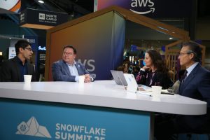 Vishwa Ram, vice president of data science and analytics at Penske Logistics, and Tim Long, global head of manufacturing, GTM, at Snowflake, talk with theCUBE about the supply chain – Snowflake Summit 2025.
