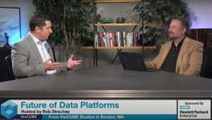 Ed Beauvais, Dir. at HPE, talks with theCUBE about enterprise storage during the Future of Data Platforms Summit.