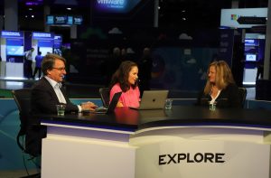 Nicole Chesmore, assistant vice president of IT security and infrastructure services at Grinnell Mutual Reinsurance Company SI, talks with theCUBE during VMware Explore 2025 about how VCF 9.0 is boosting Grinnell Mutual’s IT strategy.
