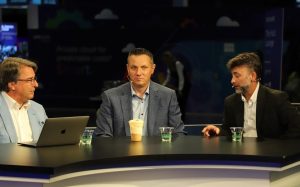 Chris Wolf, global head at Broadcom, and Gavin Jolliffe, CEO at Xtravirt, talk with theCUBE about private AI during VMware Explore.