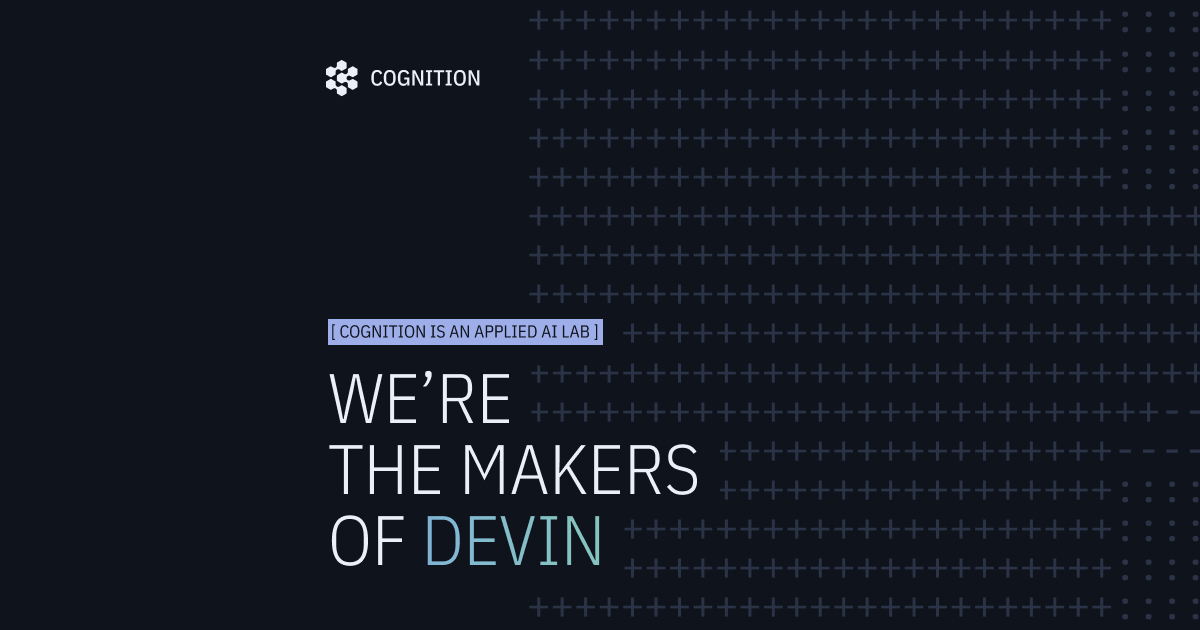 AI coding assistant startup Cognition reportedly raises nearly $500M on $9.8B valuation