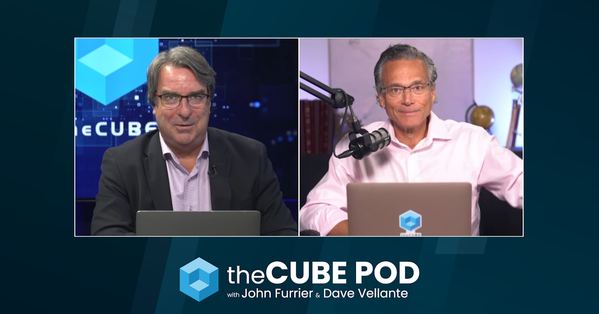 John Furrier and Dave Vellante of theCUBE Research talk about crypto innovation on theCUBE Pod.