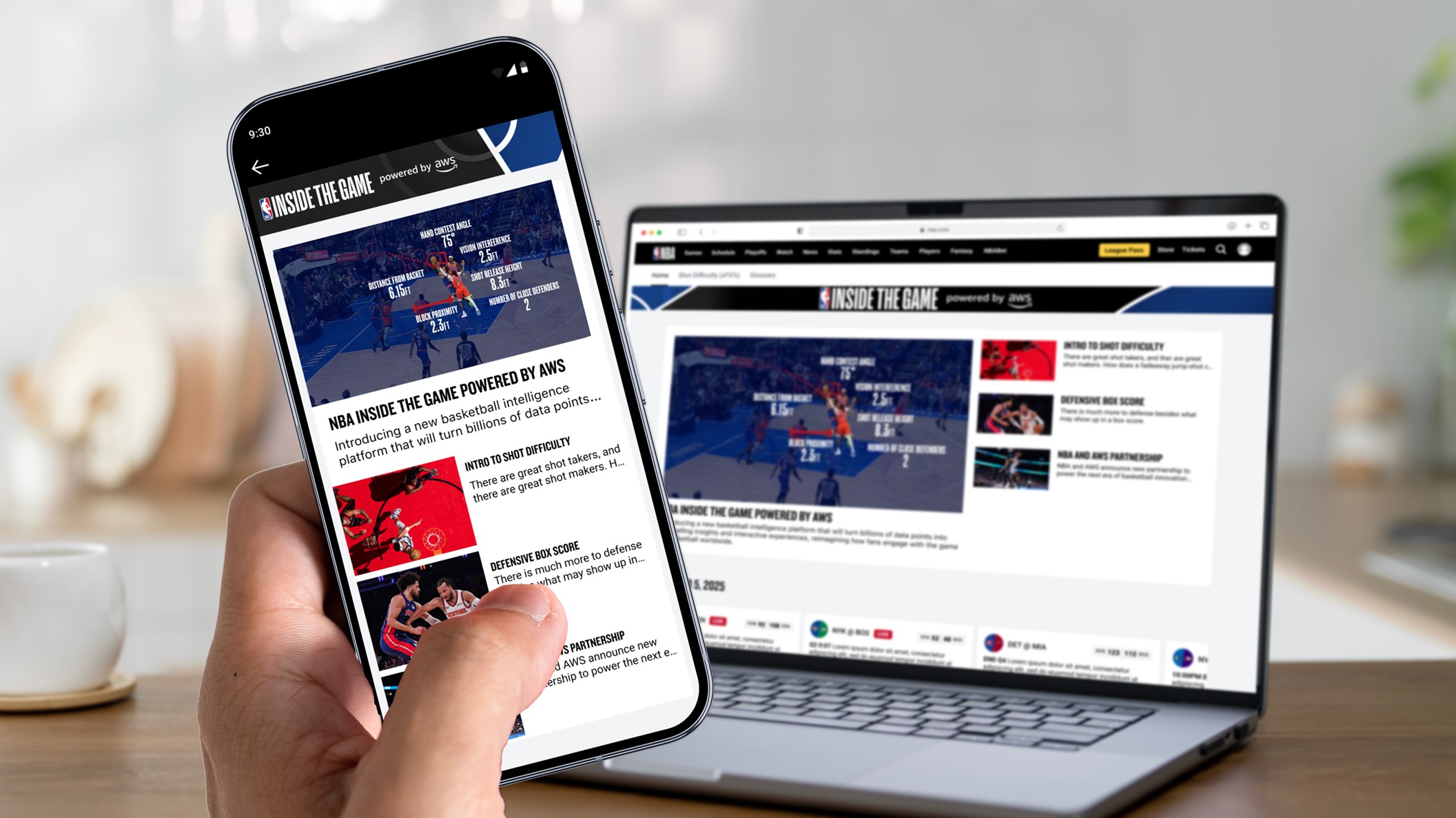 NBA and AWS partner to enhance fan experiences with AI - SiliconANGLE
