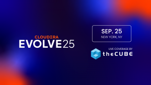 Cloudera EVOLVE25 will include conversation around AI-driven data architecture.