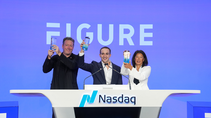 Shares of blockchain company Figure climb 21% after $787M+ IPO